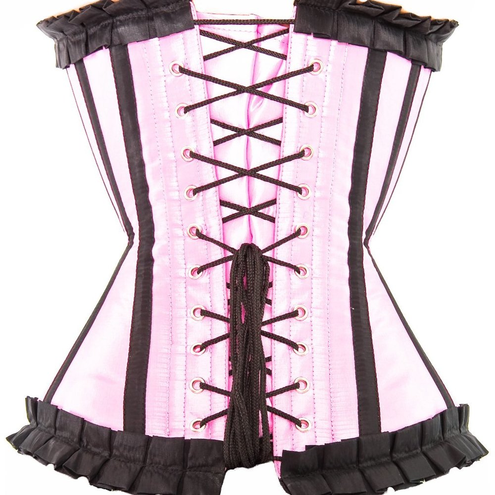 Burlesque Pink Corset 20" XS Tightlacing - Picture 6 of 6
